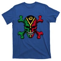 Vanuatu Skull Pride Vanuatuan Flag Roots Vanuatu Souvenir Gift T-Shirt