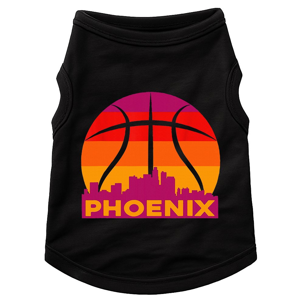 Vintage Sunset Phoenix Arizona Doggie Tank