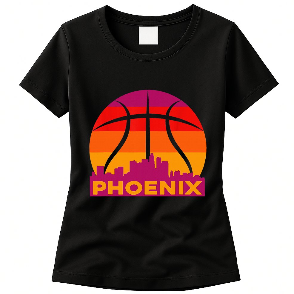 Vintage Sunset Phoenix Arizona Womens T-Shirt