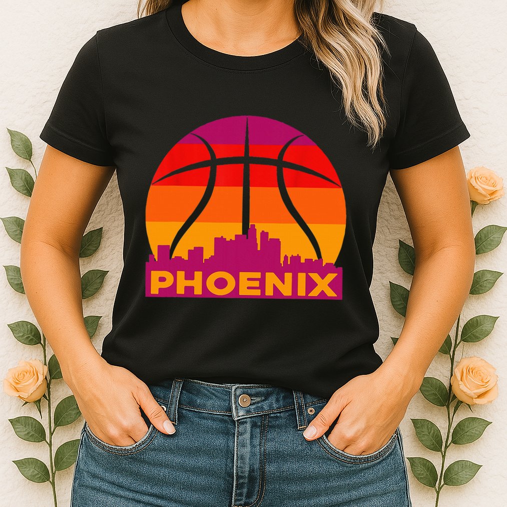 Vintage Sunset Phoenix Arizona Womens T-Shirt