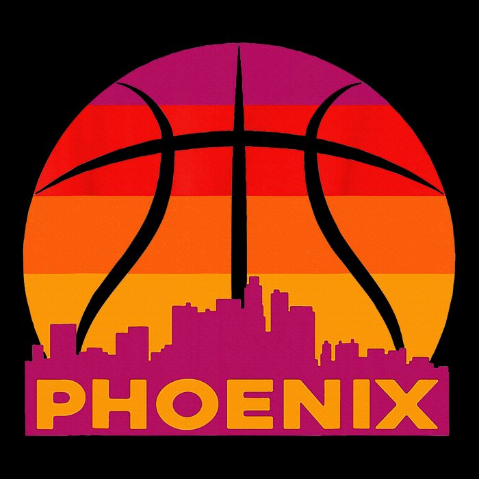Vintage Sunset Phoenix Arizona Womens T-Shirt