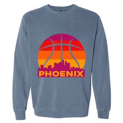 Vintage Sunset Phoenix Arizona Garment-Dyed Sweatshirt