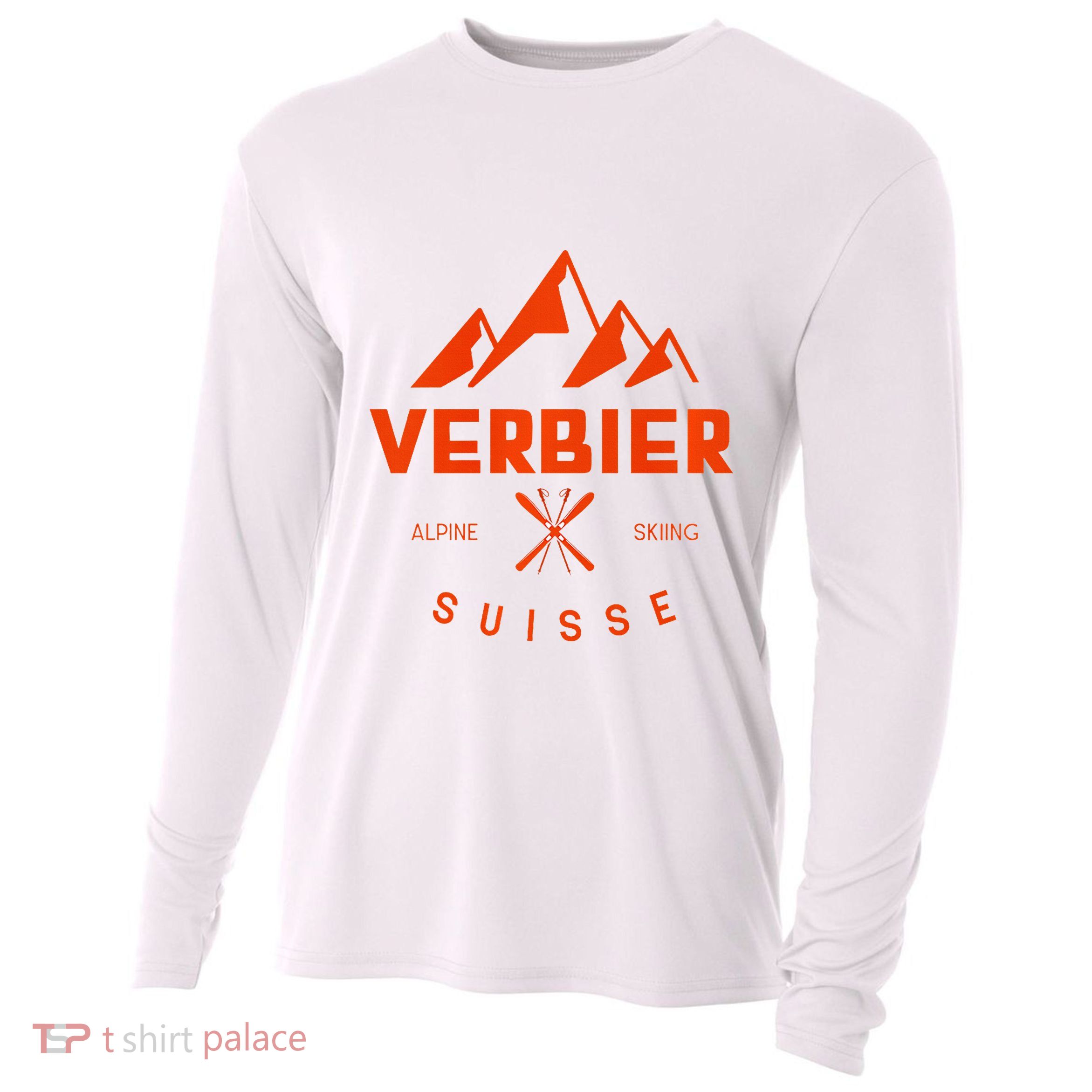 Verbier Suisse Premium Cooling Performance Long Sleeve Crew