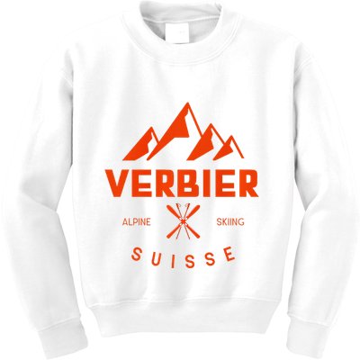 Verbier Suisse Premium Kids Sweatshirt