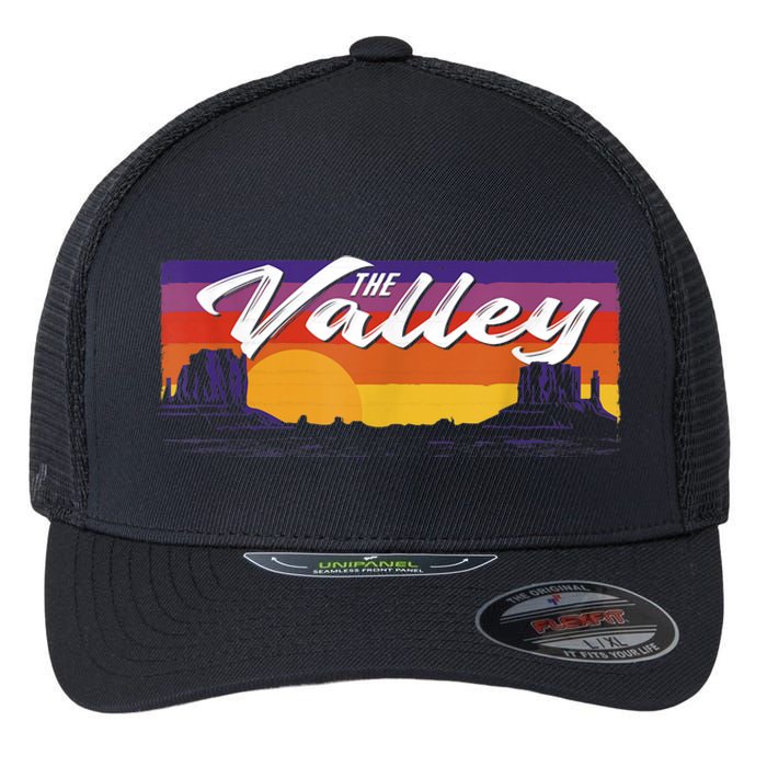 Vintage Sunset Phoenix Arizona, Phoenix Basketball Flexfit Unipanel Trucker Cap