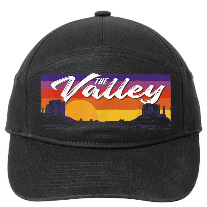 Vintage Sunset Phoenix Arizona, Phoenix Basketball 7-Panel Snapback Hat