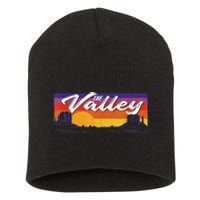 Vintage Sunset Phoenix Arizona, Phoenix Basketball Short Acrylic Beanie