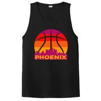 Vintage Sunset Phoenix Arizona PosiCharge Competitor Tank