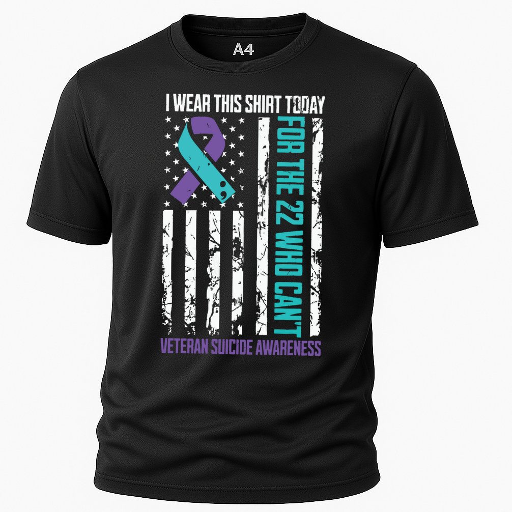 Veteran Suicide Prevention Suicide Awareness Crisis Cooling Performance Crew T-Shirt