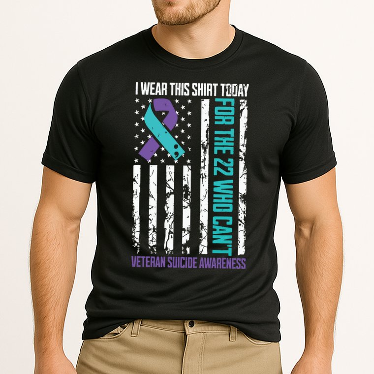 Veteran Suicide Prevention Suicide Awareness Crisis Cooling Performance Crew T-Shirt