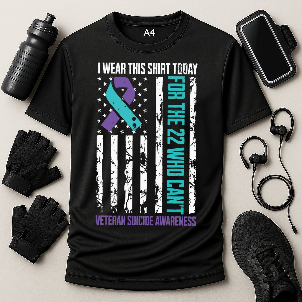 Veteran Suicide Prevention Suicide Awareness Crisis Cooling Performance Crew T-Shirt