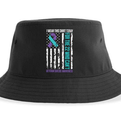 Veteran Suicide Prevention Suicide Awareness Crisis Sustainable Bucket Hat