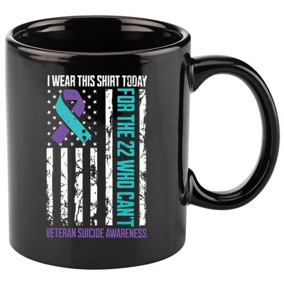 Veteran Suicide Prevention Suicide Awareness Crisis 11oz C Handle Ceramic Mug