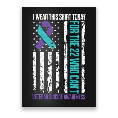 Veteran Suicide Prevention Suicide Awareness Crisis Poster