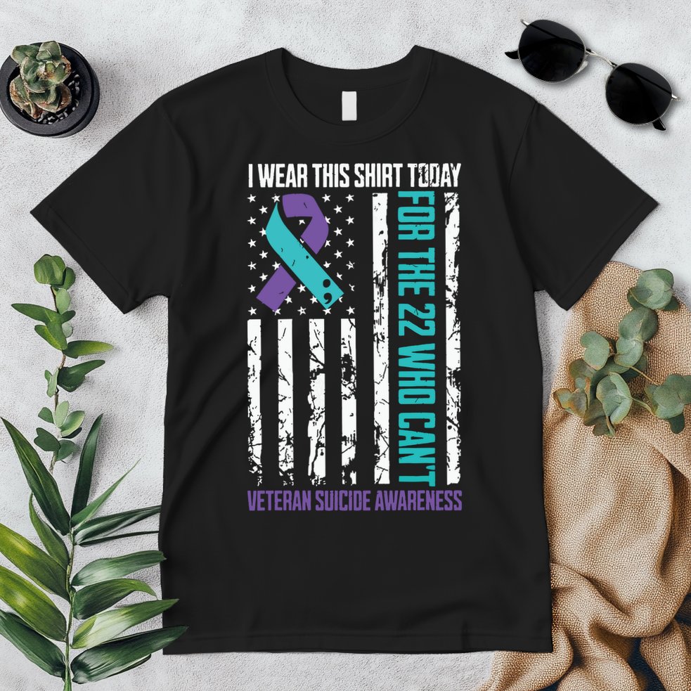 Veteran Suicide Prevention Suicide Awareness Crisis Premium T-Shirt