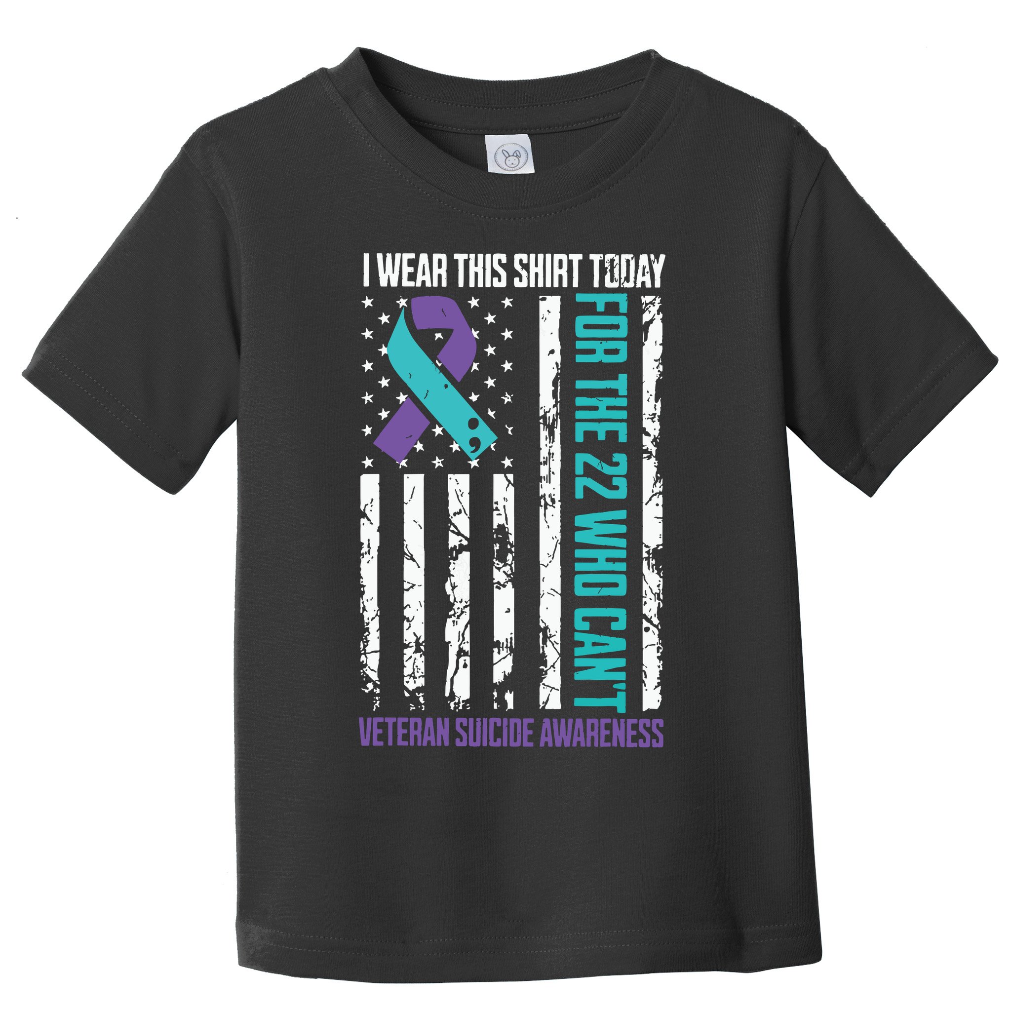 Veteran Suicide Prevention Suicide Awareness Crisis Toddler T-Shirt