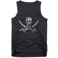 Vintage Skull Pirate Flag Tank Top