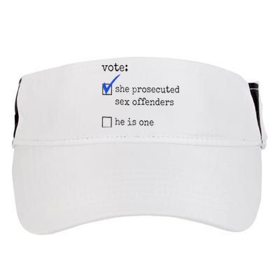 Vote She Prosecuted Sex Offenders He Is One Ift Adult Drive Performance Visor