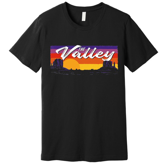 Vintage Sunset Phoenix Arizona Classic Arizona Premium T-Shirt