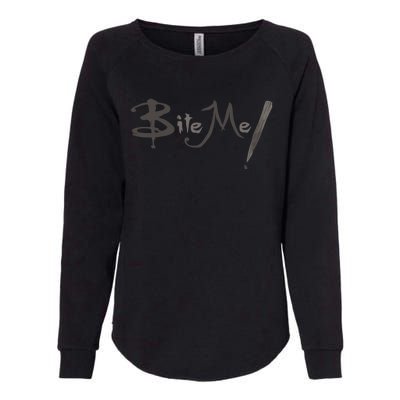 Vampire Slayer &Quot;And One Of His Legendary Phrases. Let No One Take It Litera Womens California Wash Sweatshirt