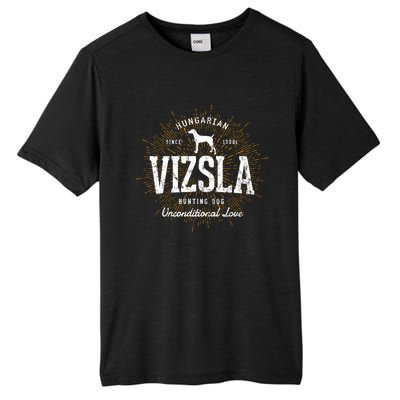 Vintage Style Retro Vizsla Gift Tall Fusion ChromaSoft Performance T-Shirt