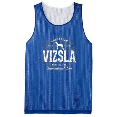 Vintage Style Retro Vizsla Gift Mesh Reversible Basketball Jersey Tank