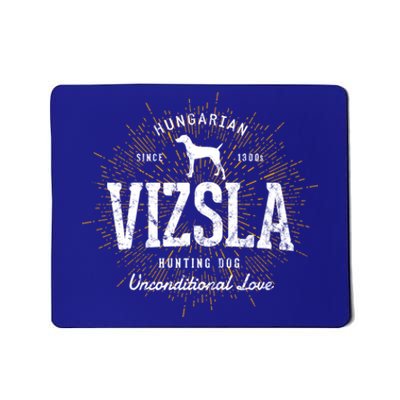 Vintage Style Retro Vizsla Gift Mousepad