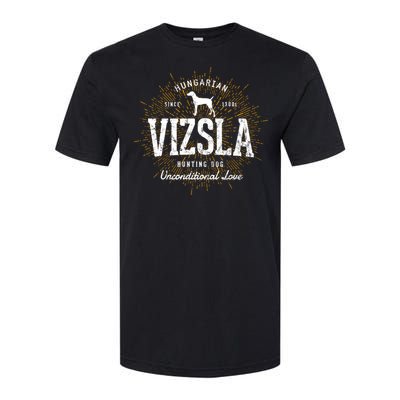 Vintage Style Retro Vizsla Gift Softstyle CVC T-Shirt