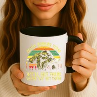 Vintage Sloth Running Team Well Get There Funny Sloth Mug