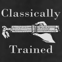 Vintage Slide Rule Classically Trained Student Instrument Trucker Hat