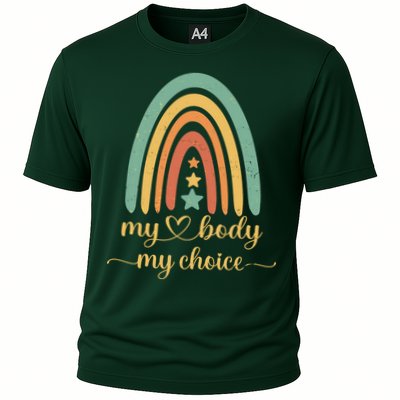 Vintage Stars Rainbow Pro Roe My Body My Choice Performance Shirt