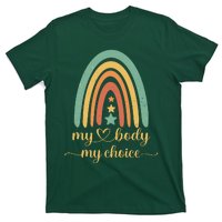 Vintage Stars Rainbow Pro Roe My Body My Choice T-Shirt