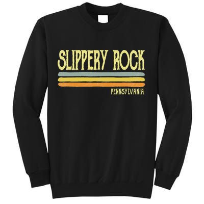 Vintage Slippery Rock Pennsylvania Pa Souvenir Sweatshirt