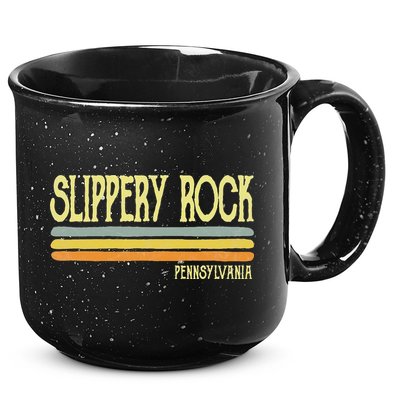 Vintage Slippery Rock Pennsylvania Pa Souvenir 15oz Campfire Ceramic Mug