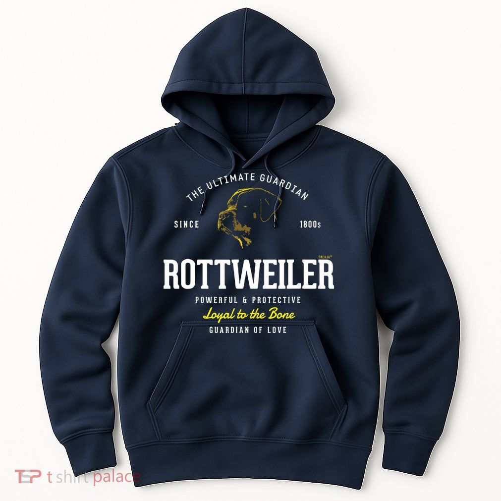 Vintage Styled Retro Rottweiler Hoodie