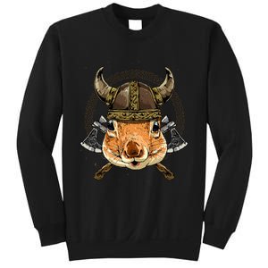 Viking Squirrel Renaissance Norse Pagan Valhalla Animal Sweatshirt