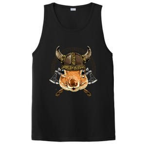 Viking Squirrel Renaissance Norse Pagan Valhalla Animal PosiCharge Competitor Tank