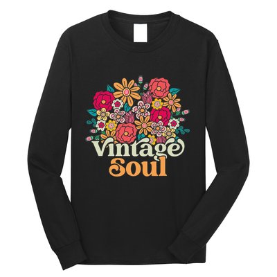 Vintage Soul Retro 70s 80s 90s Old School Long Sleeve Shirt