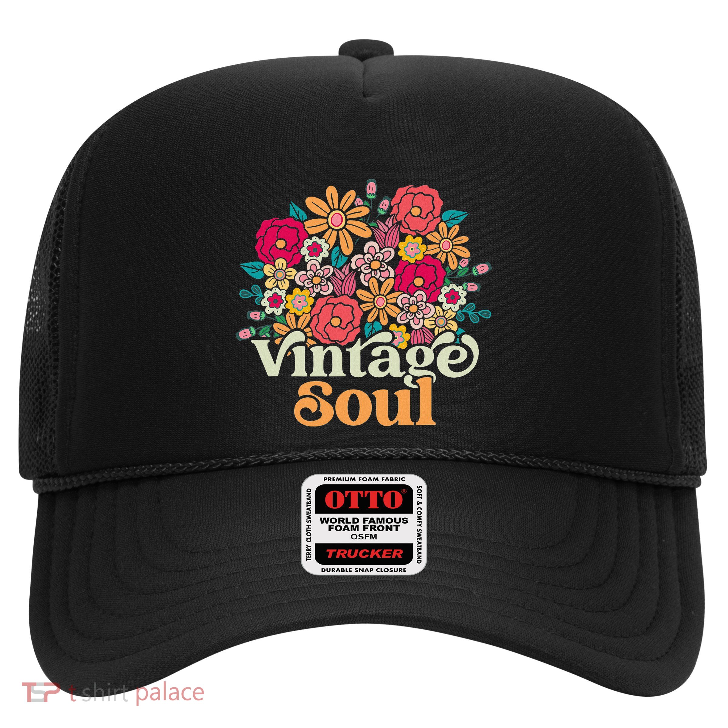 Vintage Soul Retro 70s 80s 90s Old School Trucker Hat