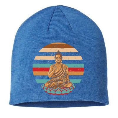 Vintage Style Retro Sleeping Buddha Gift Cool Gift Cool Gift Sustainable Beanie