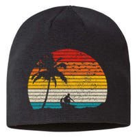 Vintage Surfer Retro Surfing Beach Surf Sustainable Beanie