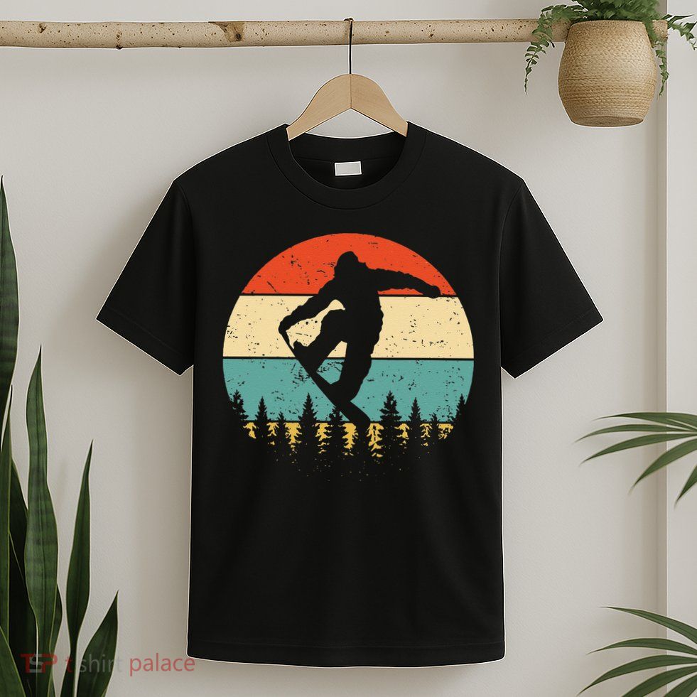 Vintage Snowboarding Retro Snowboard T-Shirt