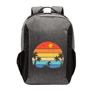 Vintage Surfer Retro Surfing Beach Surf Vector Backpack
