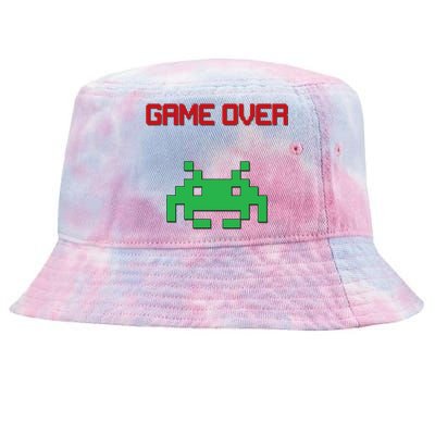 Vintage Style Retro Gaming Gift Video Games Gift Tie-Dyed Bucket Hat