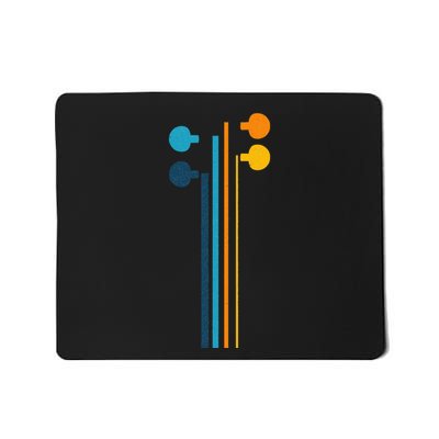 Violin Strings Retro Orchestra Violin Player Violin Lover Mousepad