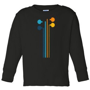 Violin Strings Retro Orchestra Violin Player Violin Lover Toddler Long Sleeve Shirt