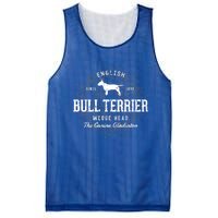 Vintage Style Retro Bull Terrier Gift Mesh Reversible Basketball Jersey Tank