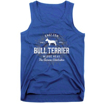 Vintage Style Retro Bull Terrier Gift Tank Top