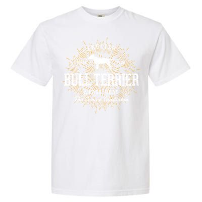 Vintage Style Retro Bull Terrier Gift Garment-Dyed Heavyweight T-Shirt