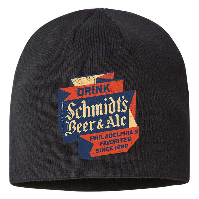 Vintage SchmidtS Retro Defunct Beer And Ale Sustainable Beanie